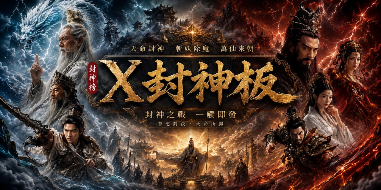 X封神板封神主題圖片